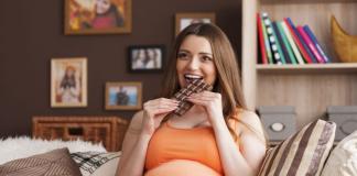 Шоколад во время беременности: польза и вред